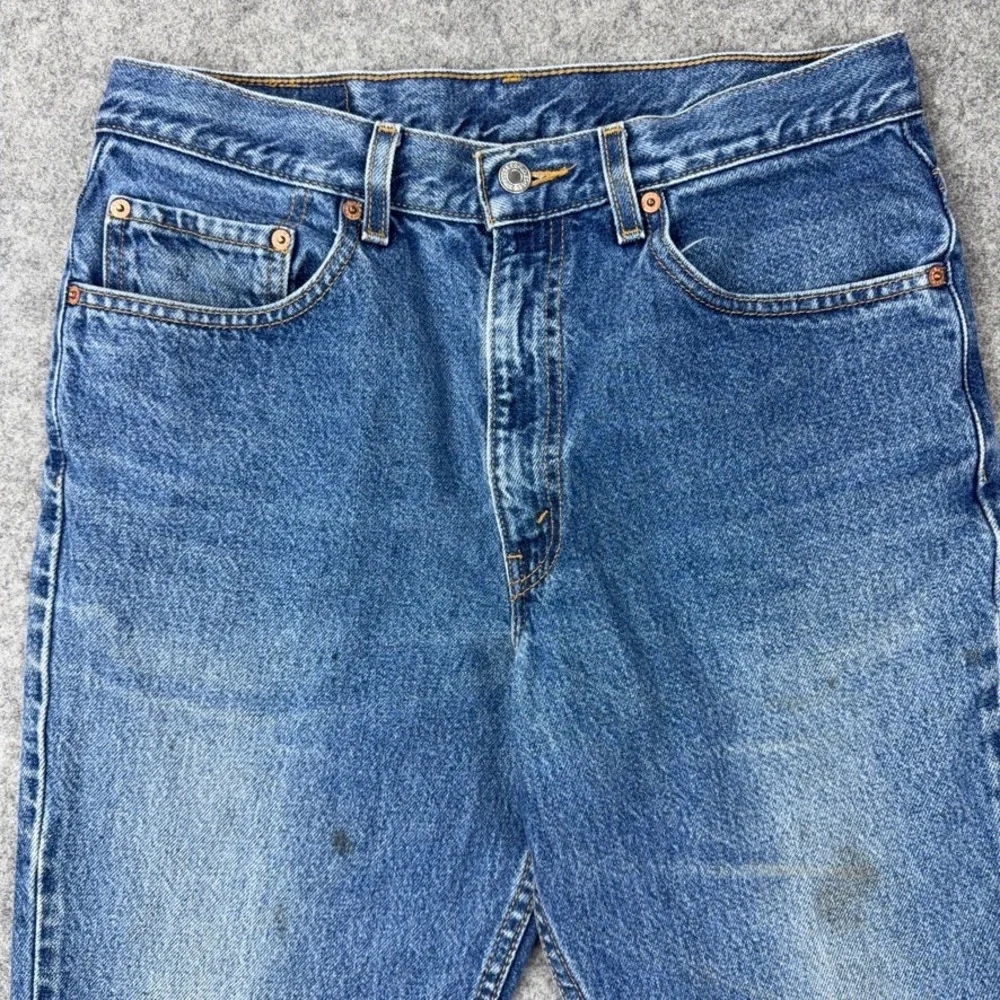 VTG Levi's‎ Jeans Mens 34x30 Blue 517 Bootcut Faded Denim Pants Western Y2K
